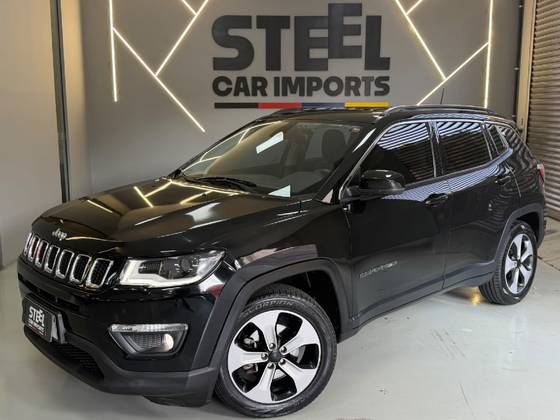 JEEP COMPASS 2.0 16V FLEX LONGITUDE AUTOMÁTICO JEEP COMPASS 2.0 16V FLEX LONGITUDE AUTOMÁTICO